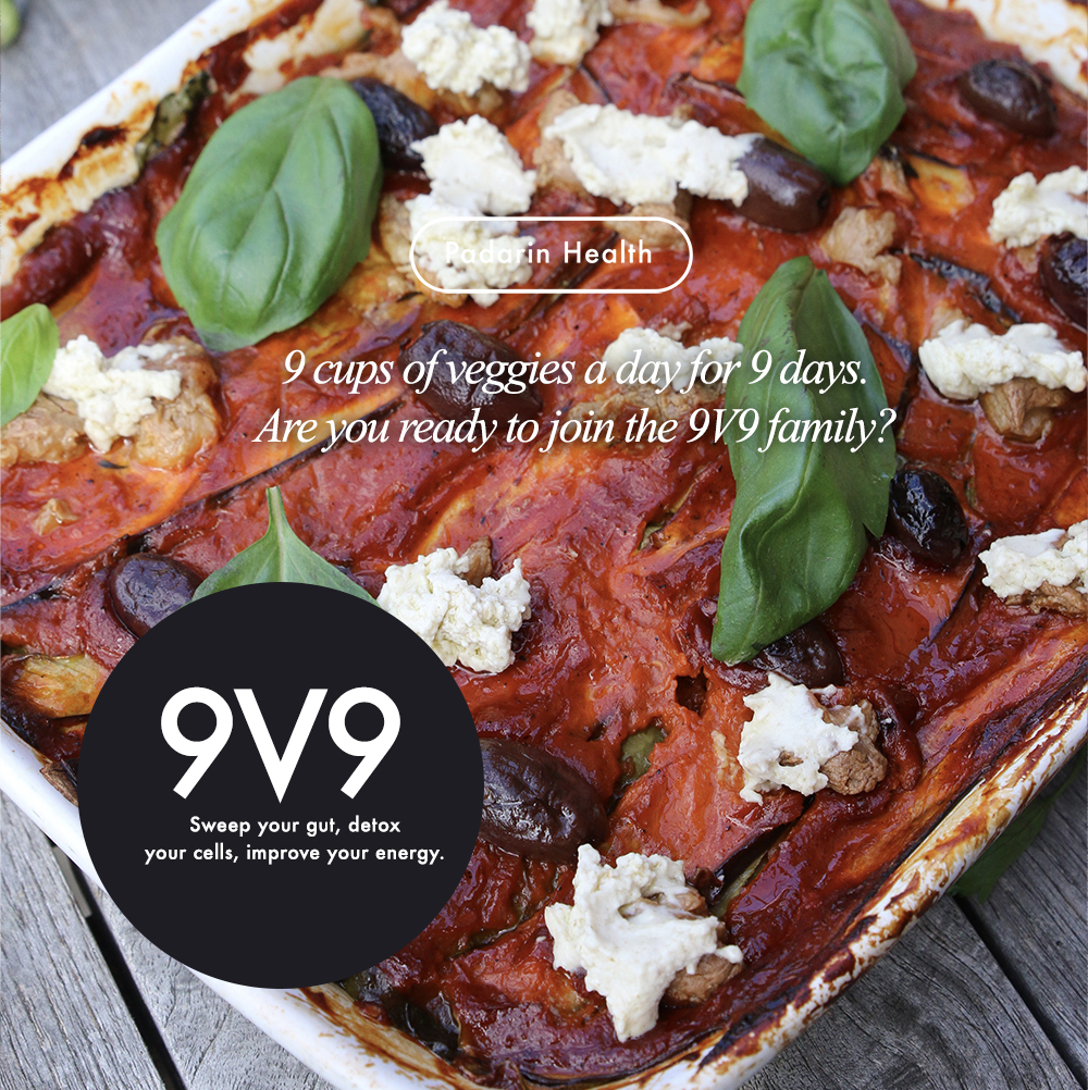 9v9 Veggie Challenge with Helen Padarin