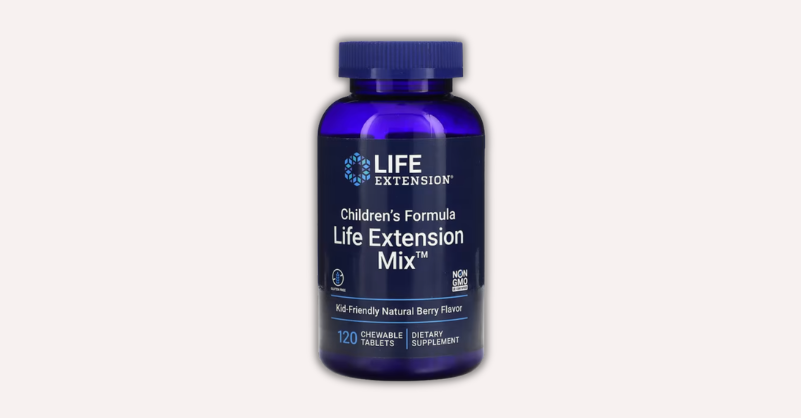 Life Extension, Children’s Formula, Life Extension Mix™, Natural Berry, 120 Chewable Tablets