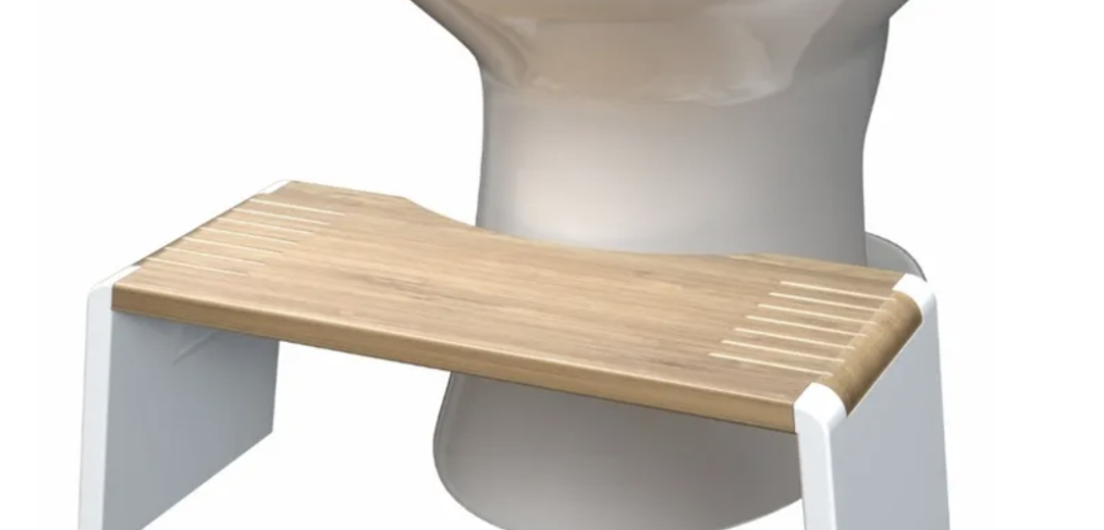 Squatty potty bamboo folding toilet stool