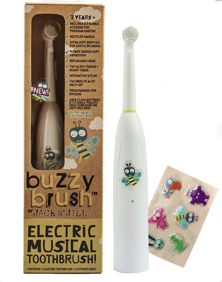 Jack N Jill Buzzy Brush Electric Musical Toothbrush (Version 2)