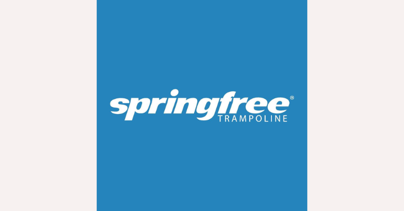 Springfree Trampolines The Springfree Trampolines logo, representing a company that designs innovative, safety-focused trampolines for outdoor play, active lifestyles, and family recreation.