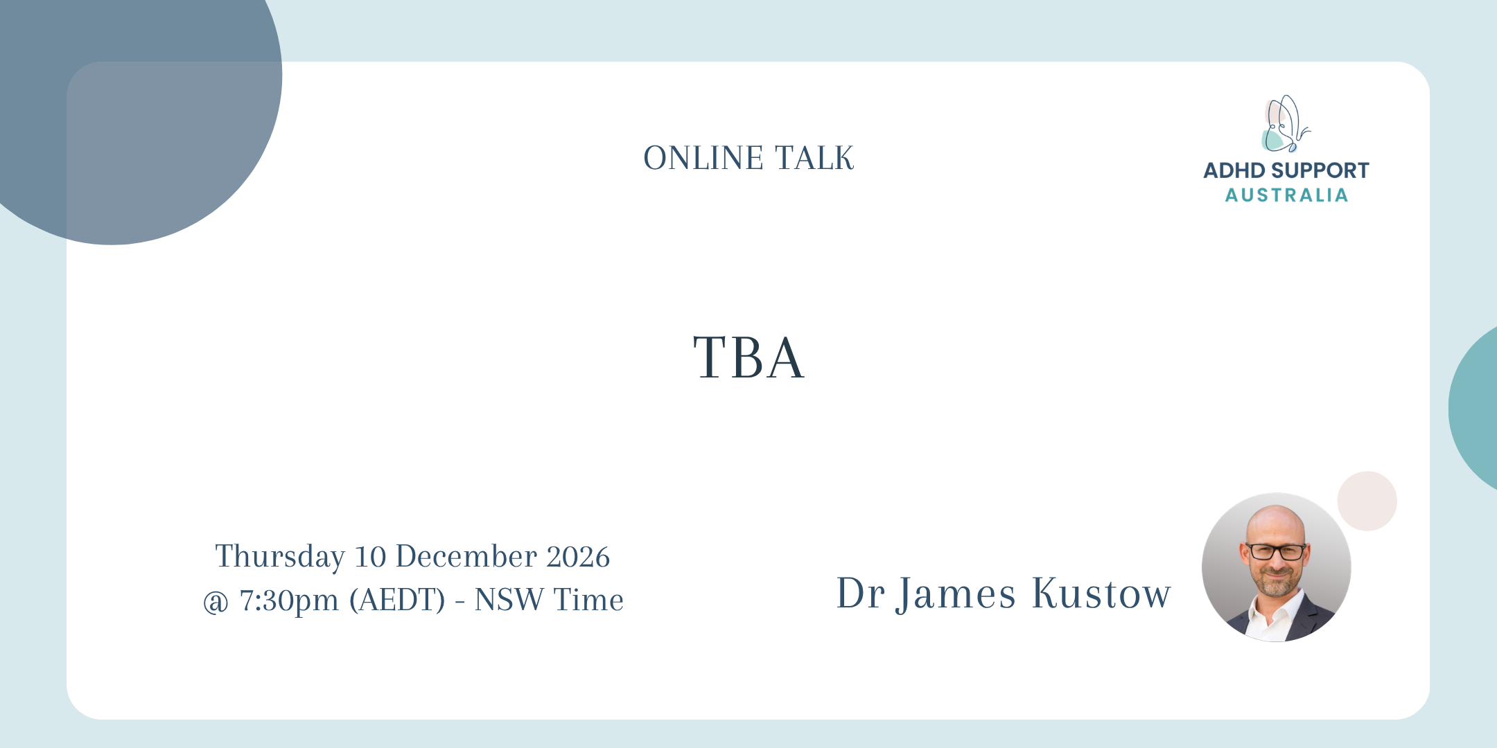 AU December 2026 Online Talk - Humanitix